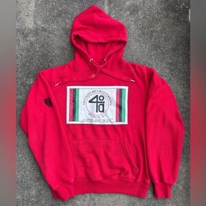 pre-owned Spike Lee/Defend Brooklyn "40 Acres And A Mule" Hoodie, Size Large